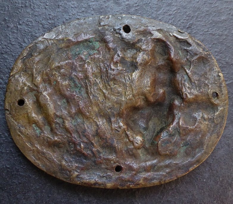 Madone et l'Enfant - plaquette en bronze Italie XVIe siècle-photo-7