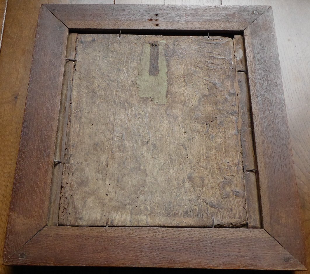 Renaissance Panel In Carved Oak From The 16th Century-photo-8