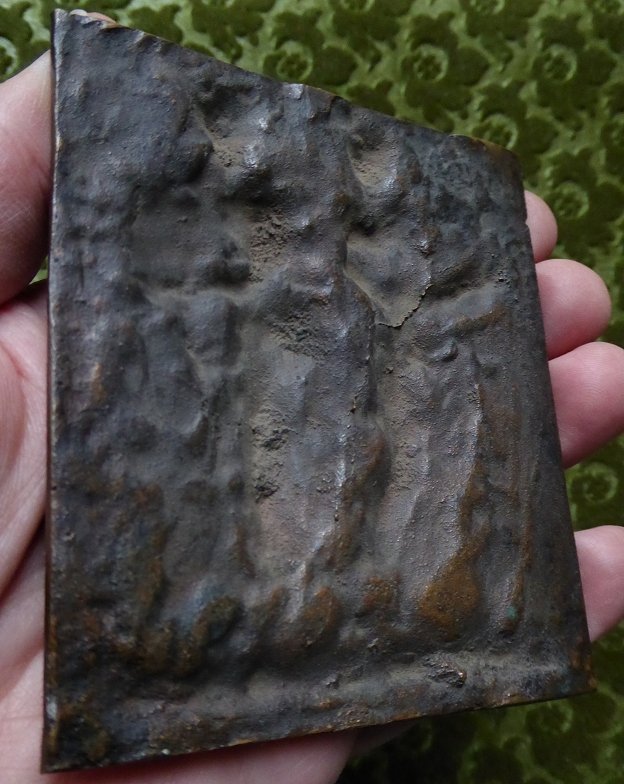 Pair Of Bronze Plaquettes Depicting The Seasons - France, 17th Century-photo-7