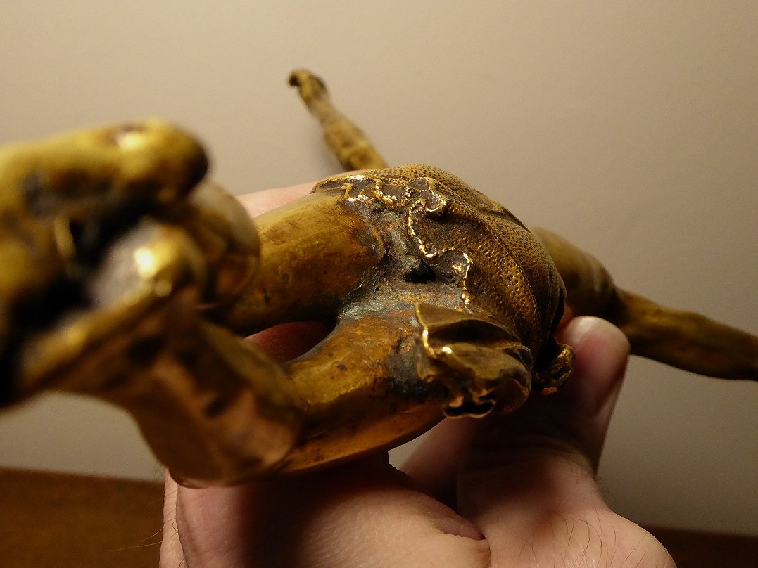 Corpus Christi In Gilt Bronze - Italy Circa 1600-photo-7