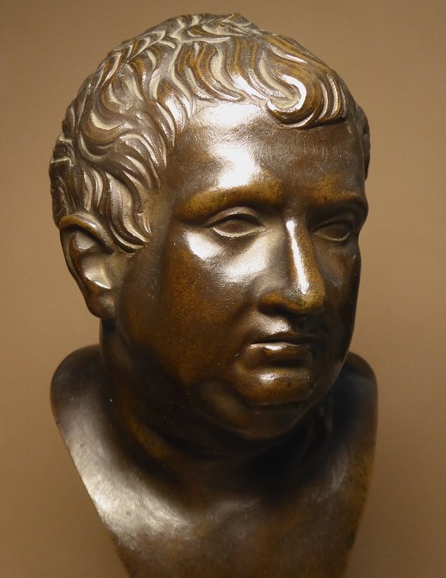 Bronze Bust Of Emperor Vitellius By Righetti Late 18th Or Early 19th Century-photo-5