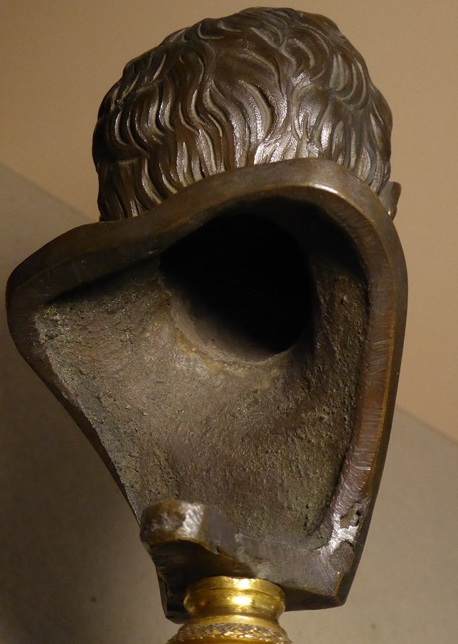 Bronze Bust Of Emperor Vitellius By Righetti Late 18th Or Early 19th Century-photo-6