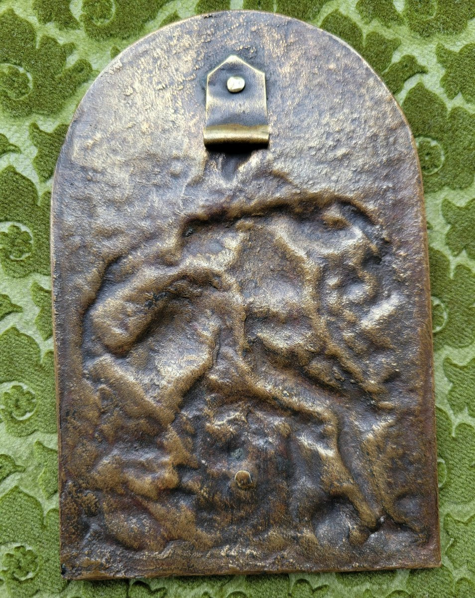 Plaquette en bronze représentant une Pietà - Italie c.1600-photo-5