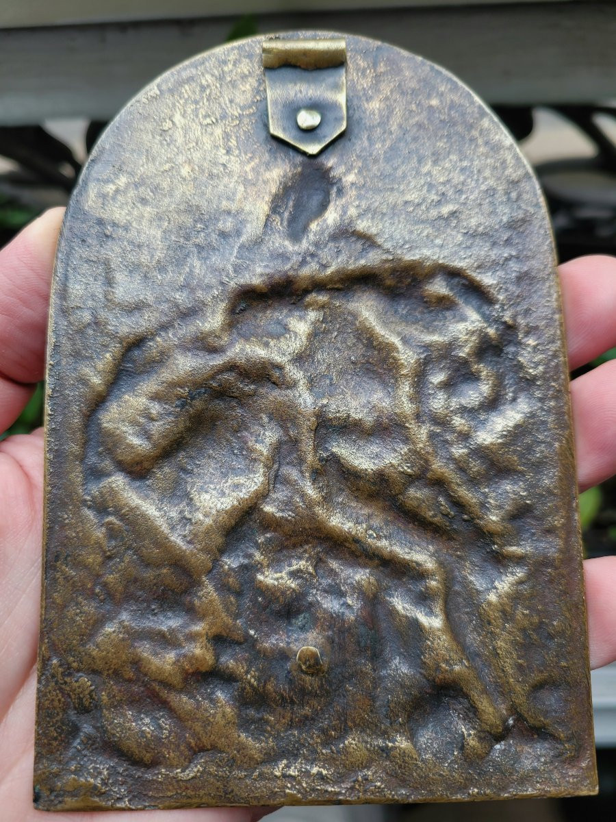 Plaquette en bronze représentant une Pietà - Italie c.1600-photo-7