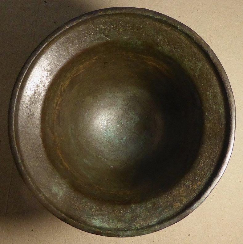 Mortier En Bronze d'époque XVIIe Siècle -photo-8