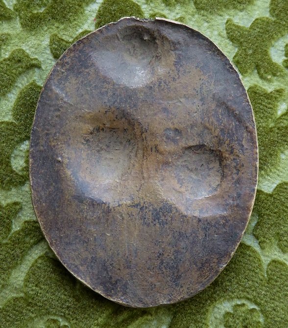 Plaquette en bronze fin XVIIe - Vierge à l'Enfant-photo-2