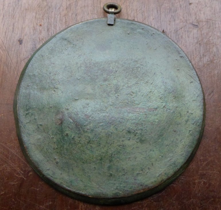 Hercule et les taureaux de Géryon - plaquette en bronze d'après Moderno-photo-4