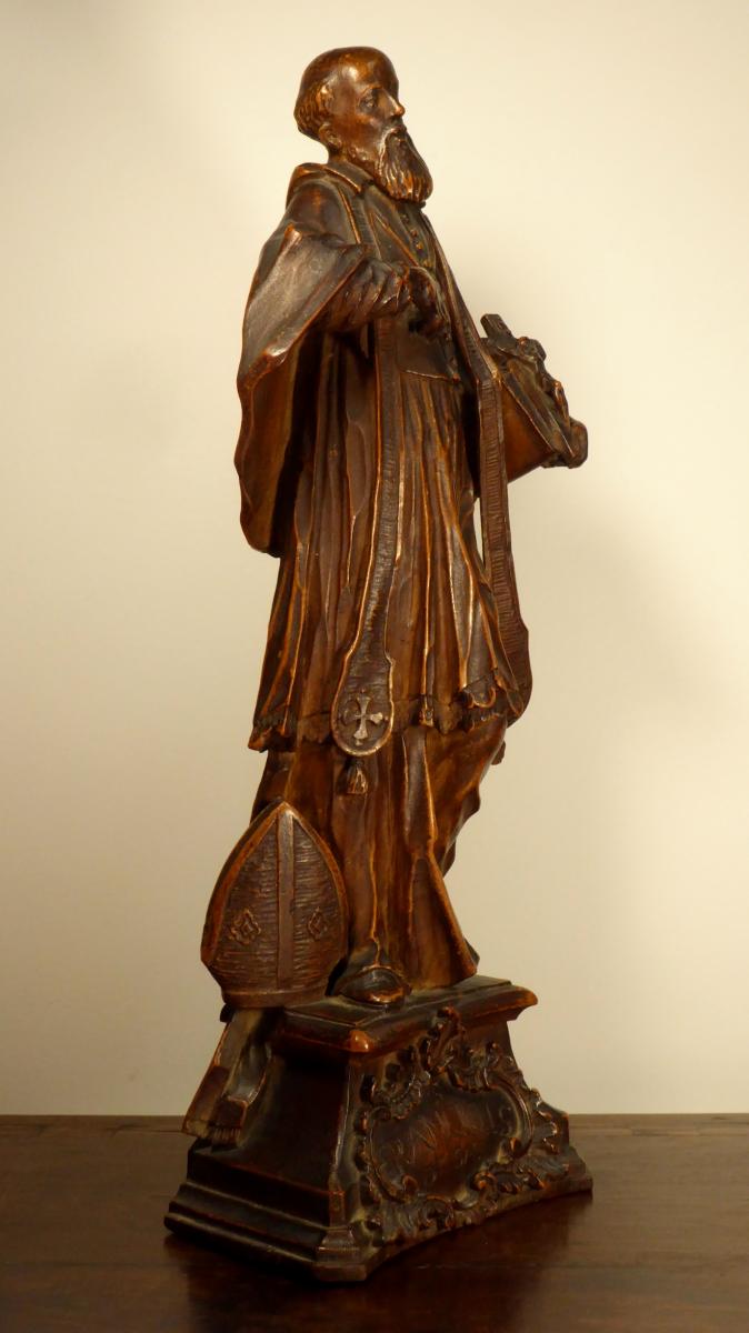 Johann Benedikt Witz : Saint François De Sales En Poirier Vers 1775-photo-4