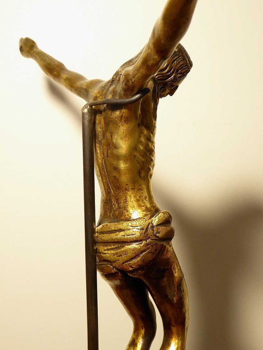 Corpus Christi In Gilt Copper Italy 16th Century-photo-1