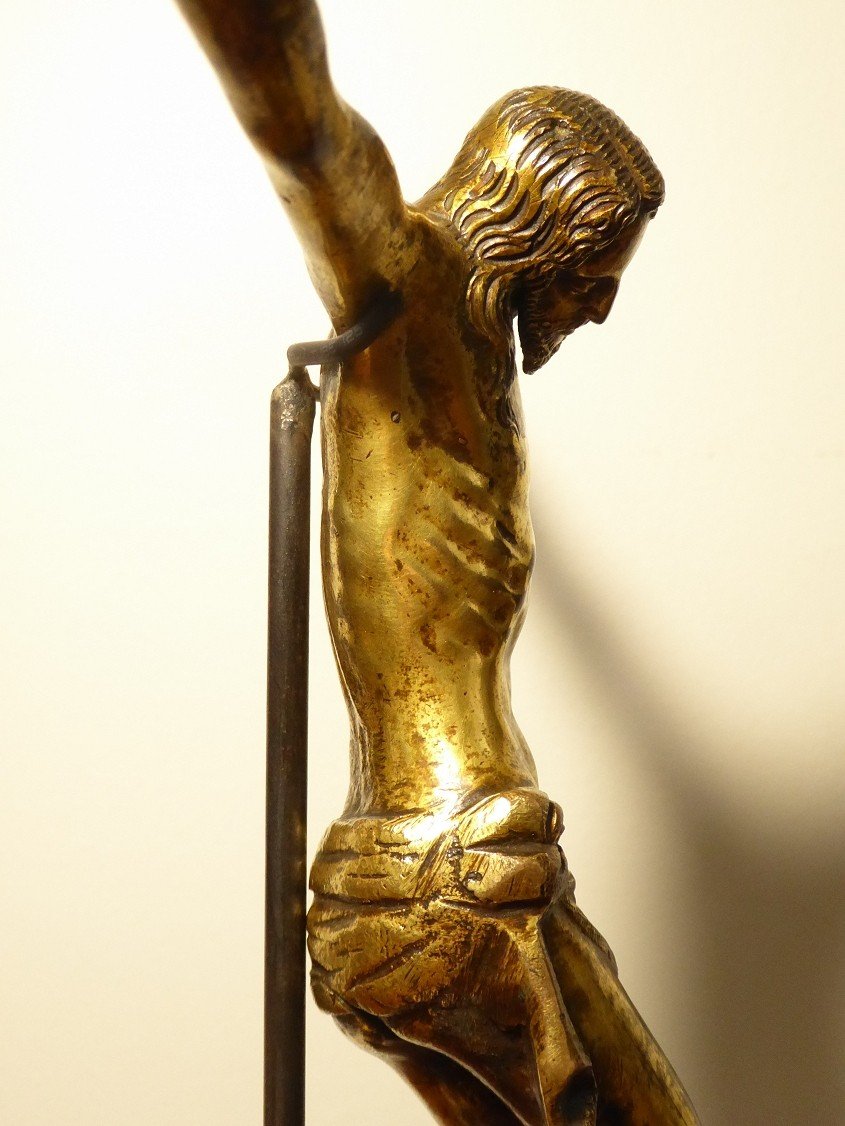 Corpus Christi In Gilt Copper Italy 16th Century-photo-2