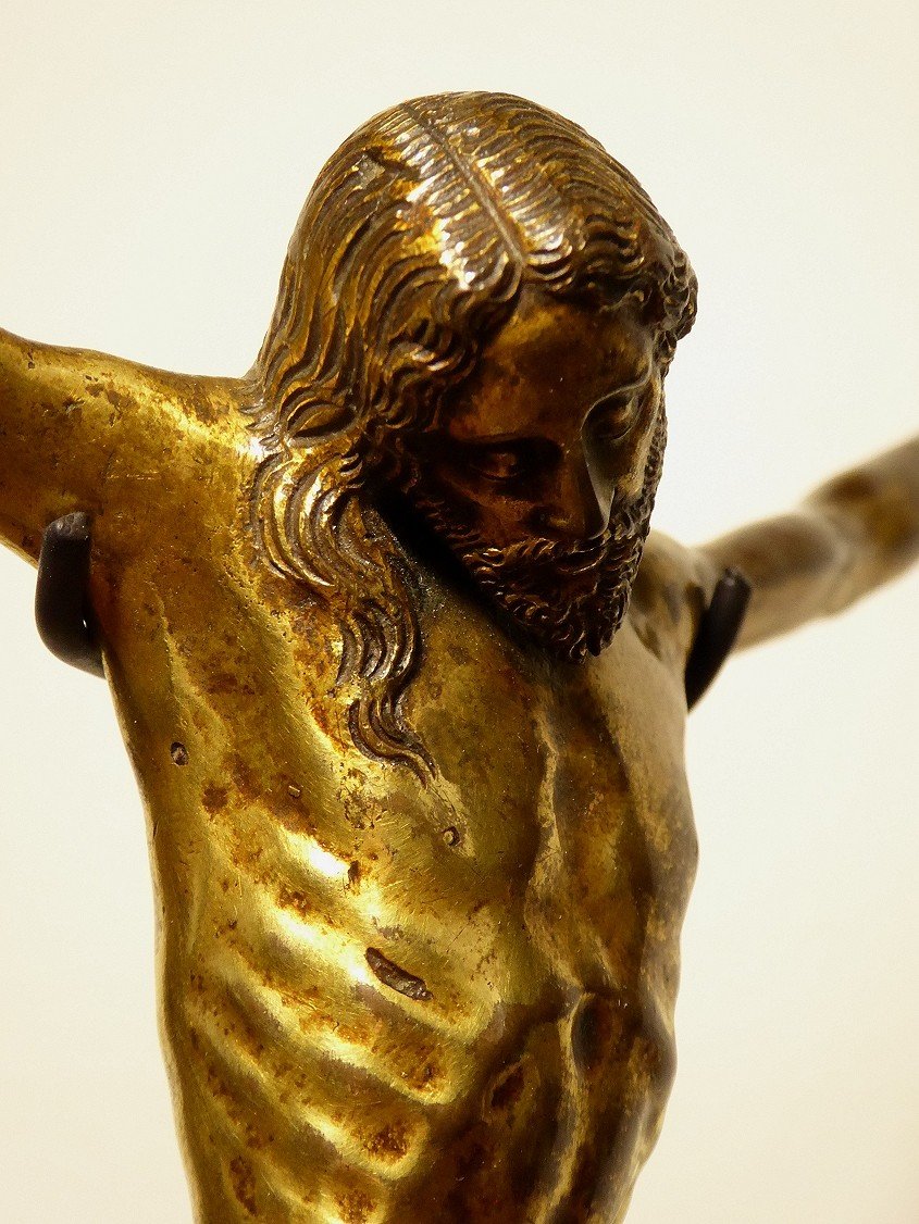 Corpus Christi In Gilt Copper Italy 16th Century-photo-4