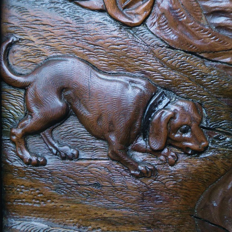 The Abduction Of Ganymede - Eger Intarsia From The Early 17th Century-photo-6