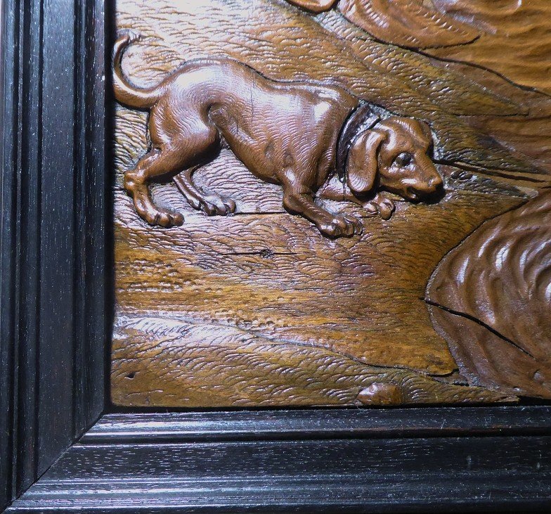 The Abduction Of Ganymede - Eger Intarsia From The Early 17th Century-photo-8