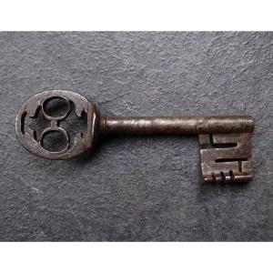 Early 17th Century Wedding Key In Wrought Iron