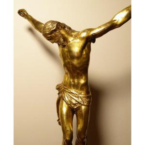 Christ En Bronze Doré - Italie Vers 1600