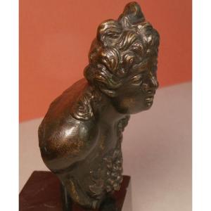 Buste d'Applique En Bronze Italie Venise XVIe XVIIe Siècle