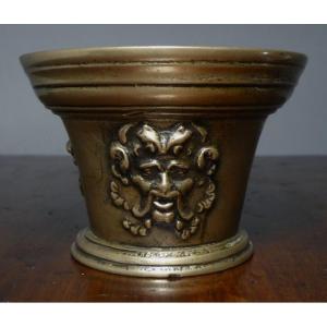 Small Bronze Mortar From The 17th Century