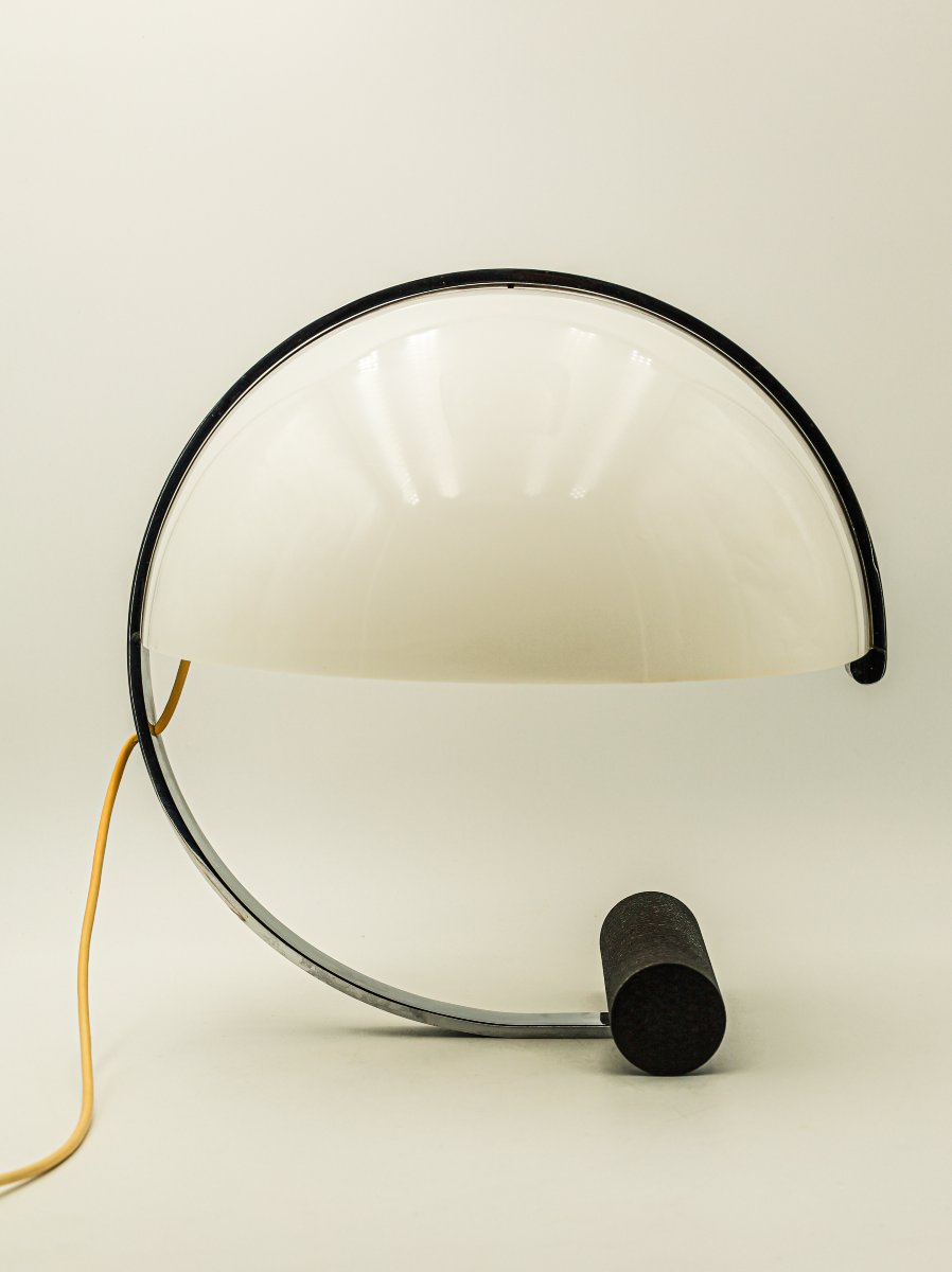 Rare lampe de bureau design Stilnovo pour Artimeta vintage Space Age Pop Art-photo-2