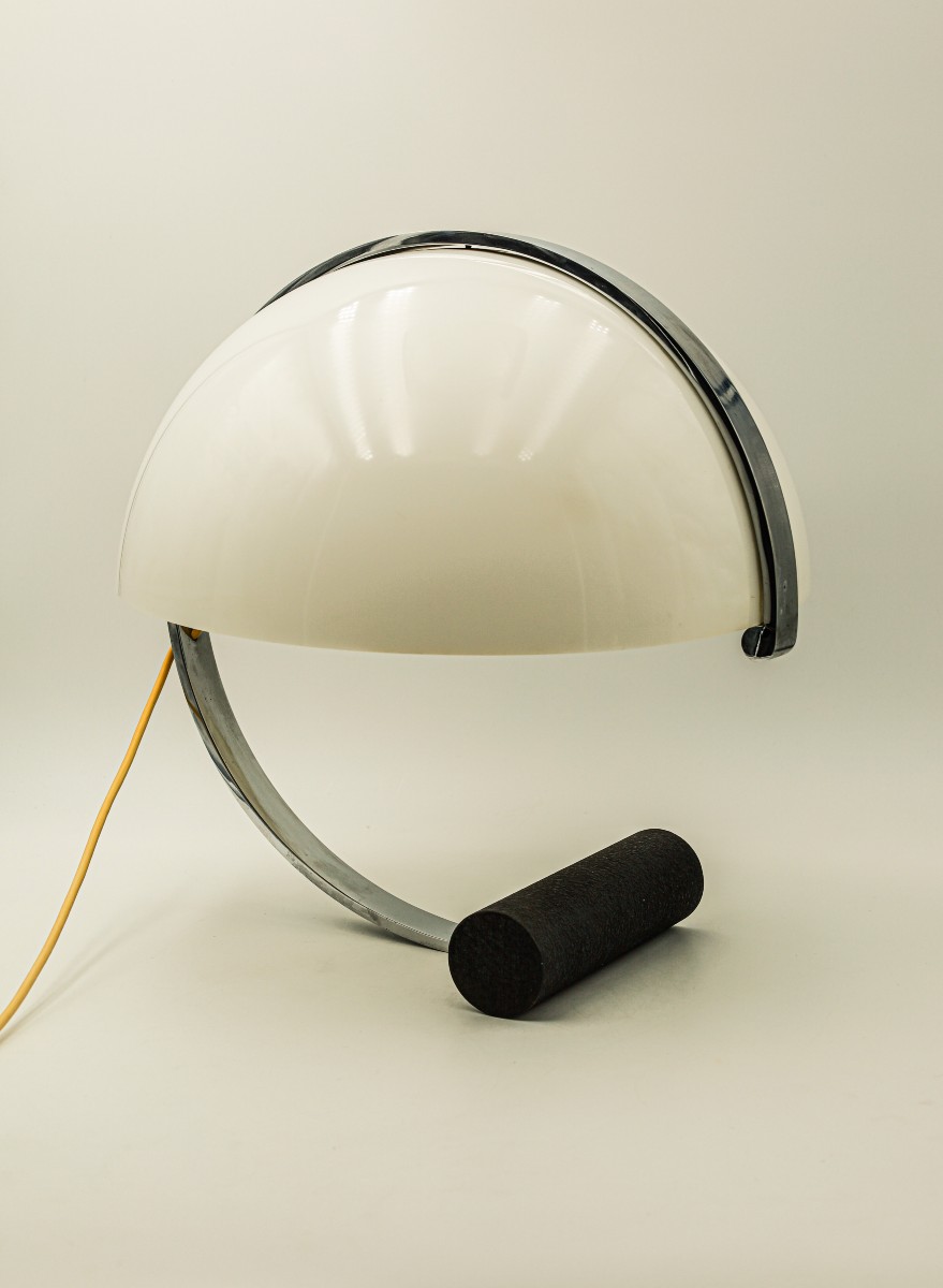 Rare lampe de bureau design Stilnovo pour Artimeta vintage Space Age Pop Art