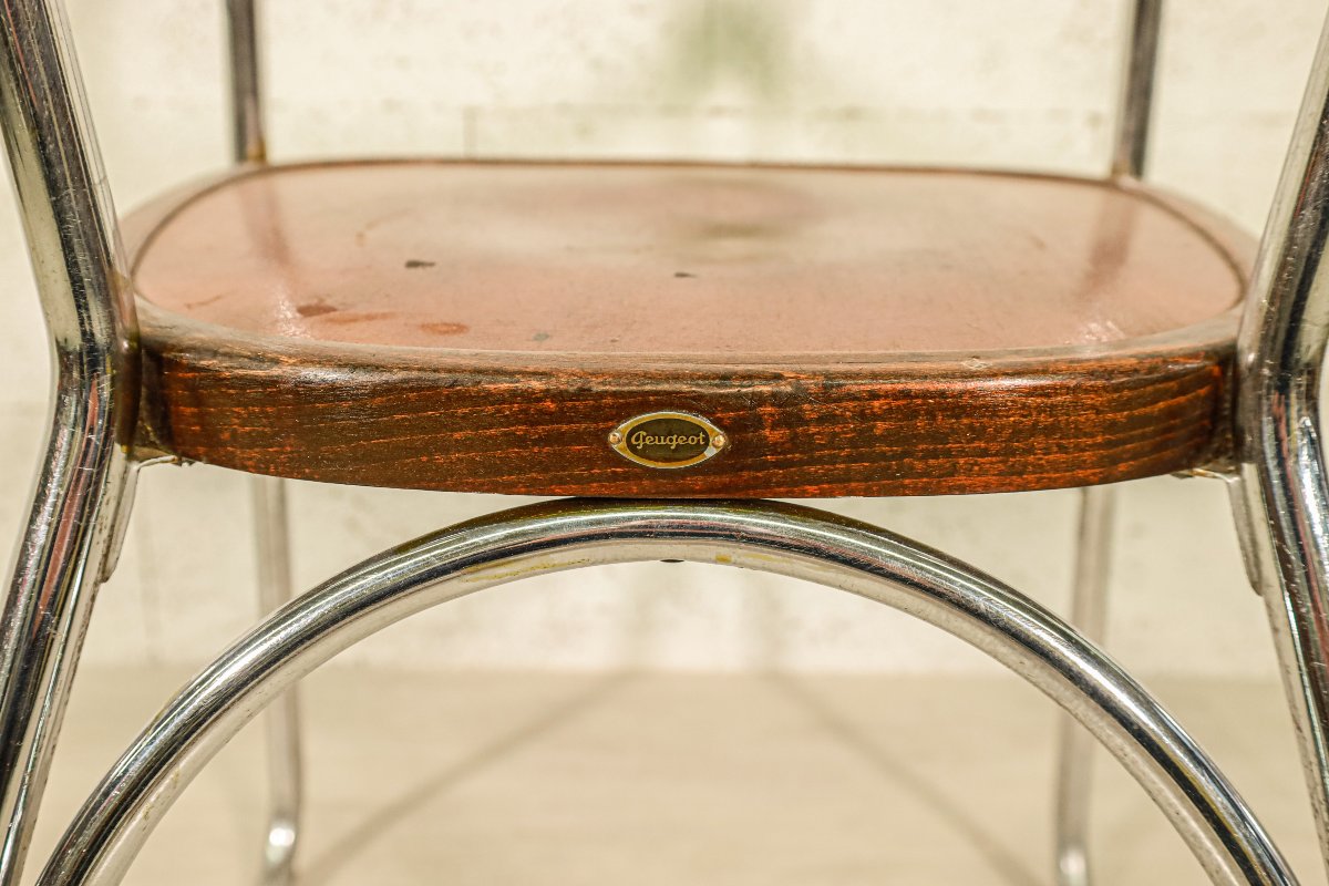 Fauteuil de bureau Baumann pour les établissements Peugeot Bauhaus Thonet Breuer automobilia-photo-4