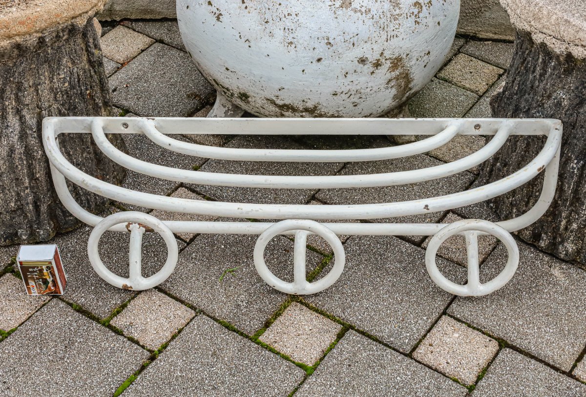 Porte manteau fer forgé Art Déco moderniste-photo-4