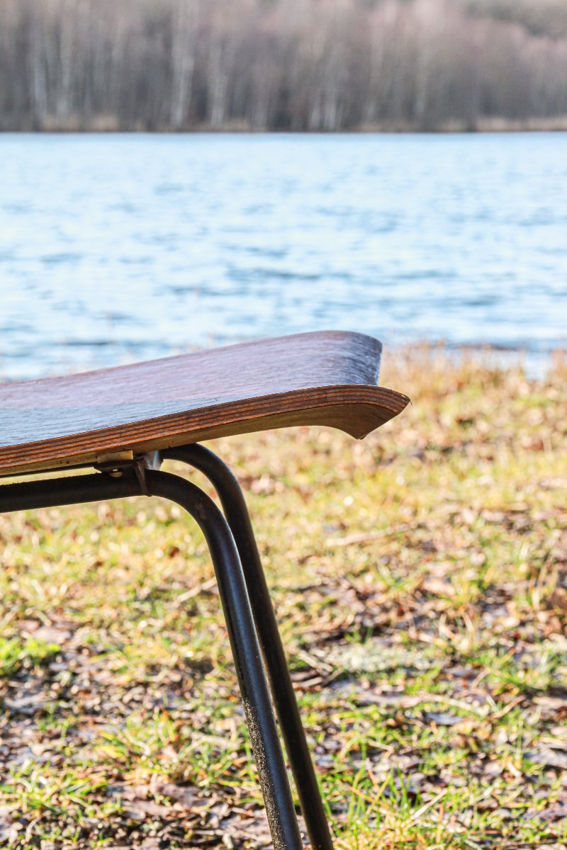 Pair Of Vintage Hans Bellmann 1000 Series Designer Chairs -photo-6