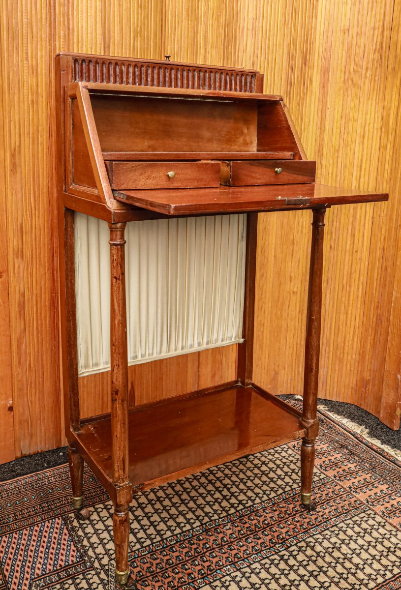 Billet doux bureau de dame Louis XVI Directoire-photo-5