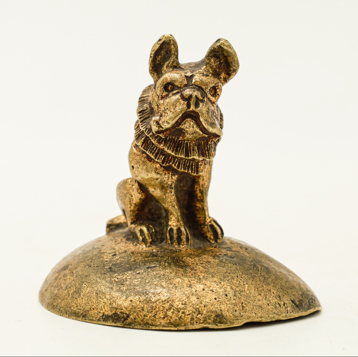Bronze Sculpture Of A French Bulldog