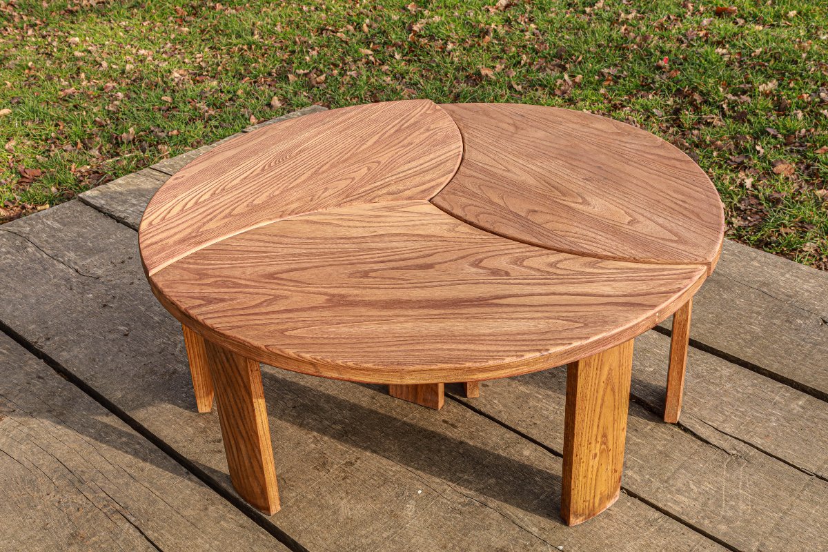 Seltz Petals Model Coffee Tables, Elm, Seltz House-photo-4