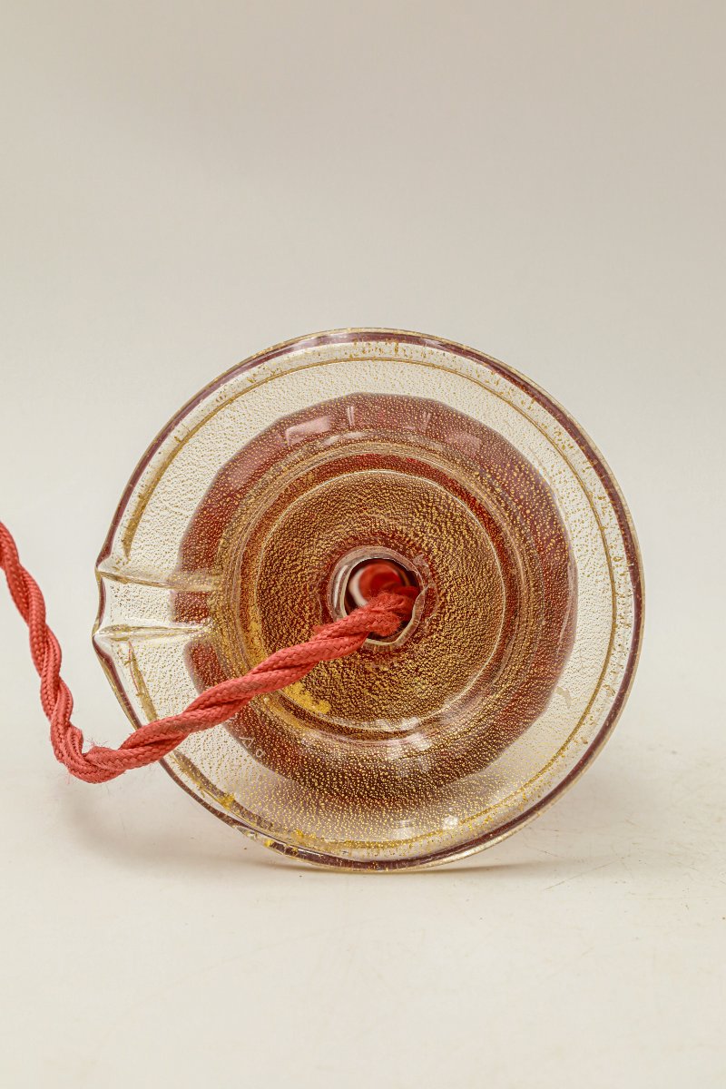Murano Glass Lamp Base, Italy, Early 20th Century -photo-2