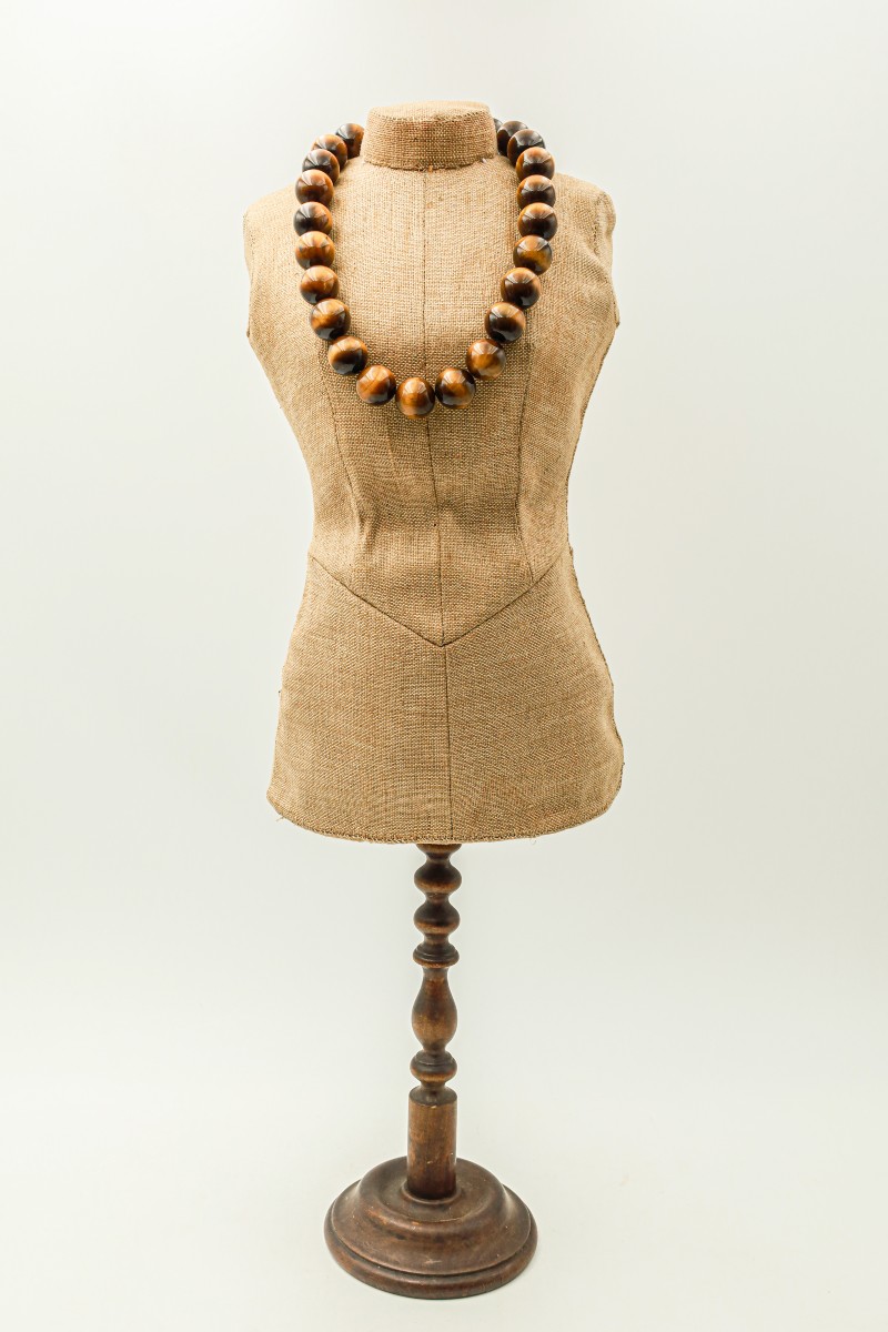 Antique Napoleon III Dressmaker's Mannequin Bust