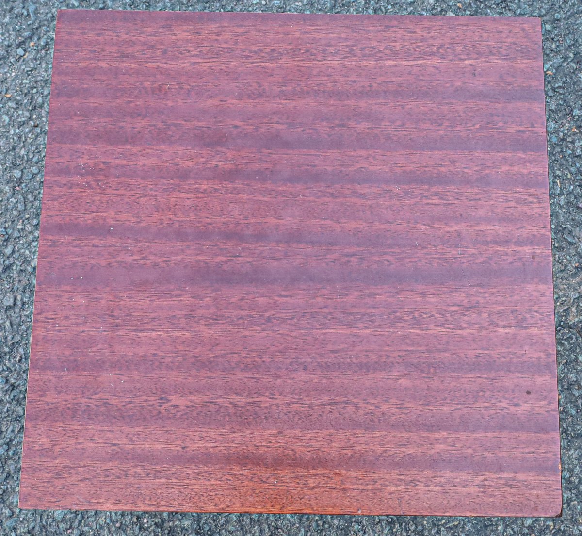 Série de tables gigognes en acajou style Directoire -photo-3