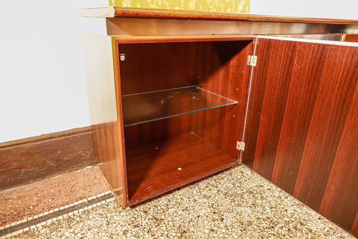 Large Italian Design Enfilade Acerbis Giotto Stoppino 70's Vintage-photo-7