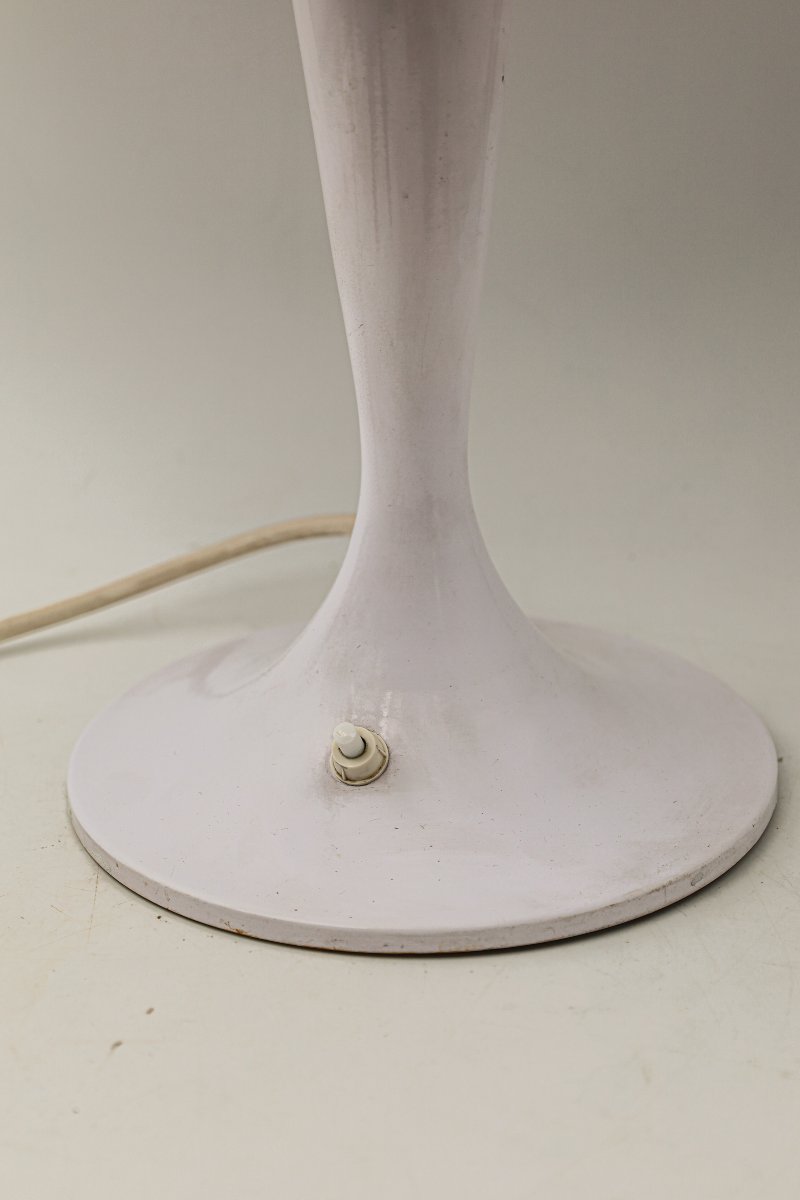 Lampe de bureau champignon pied tulipe design 70 Space Age vintage -photo-1