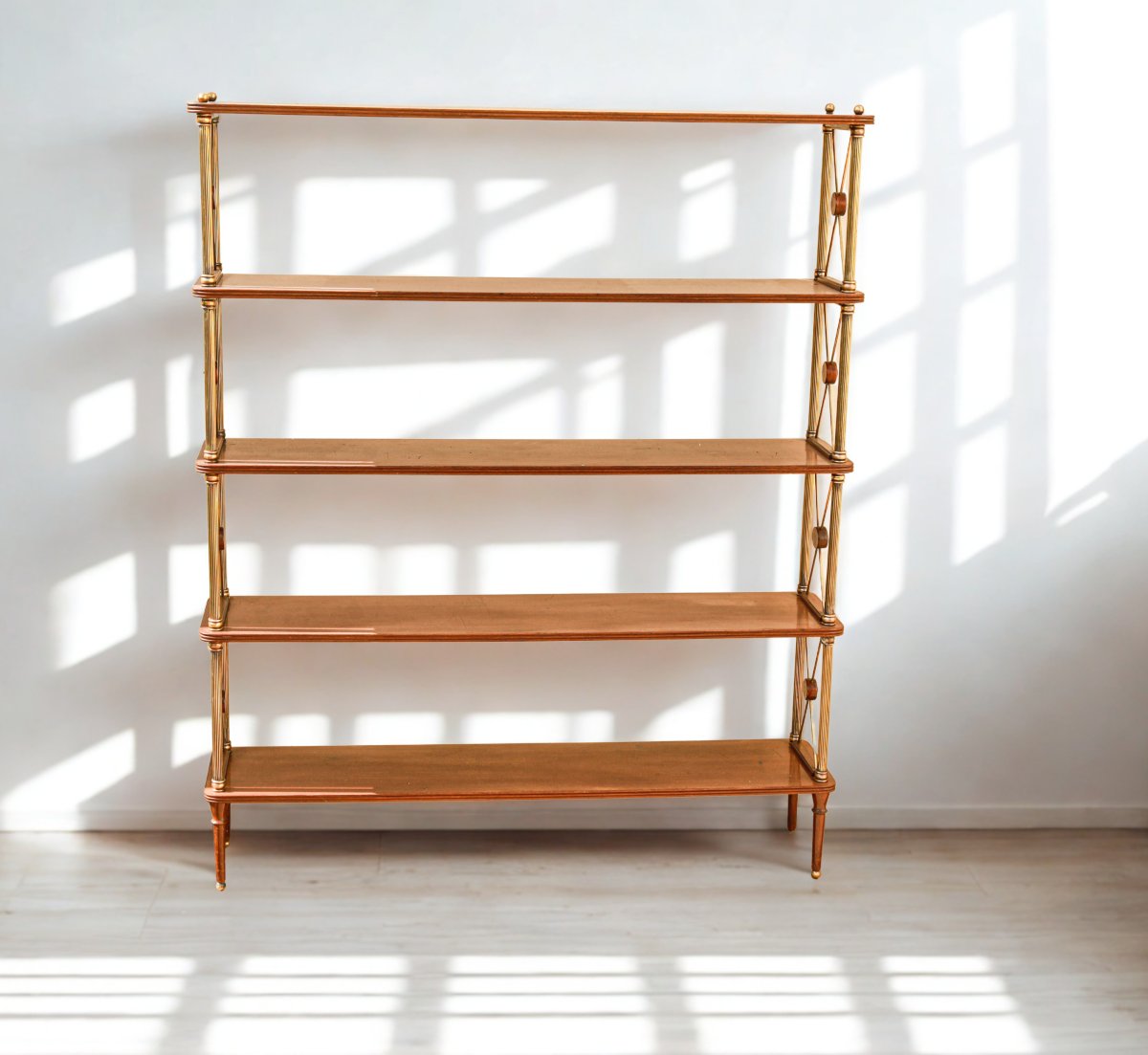 Neoclassical Bookshelf From The 1960s And 1970s, Vintage Jansen Piece-photo-3