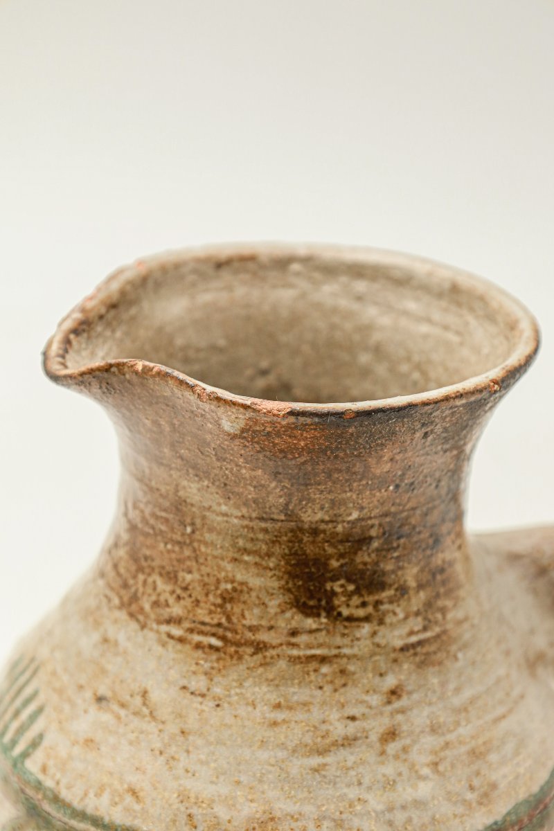 Glazed Ceramic Pitcher By Jean Derval (1925–2010) -photo-4