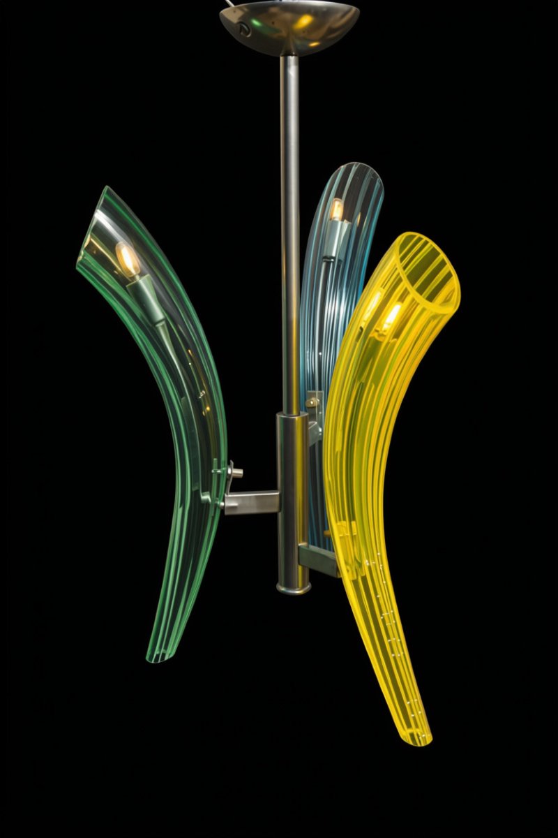 Fireworks Murano Glass Chandelier By Barovier & Toso, 1990-photo-2