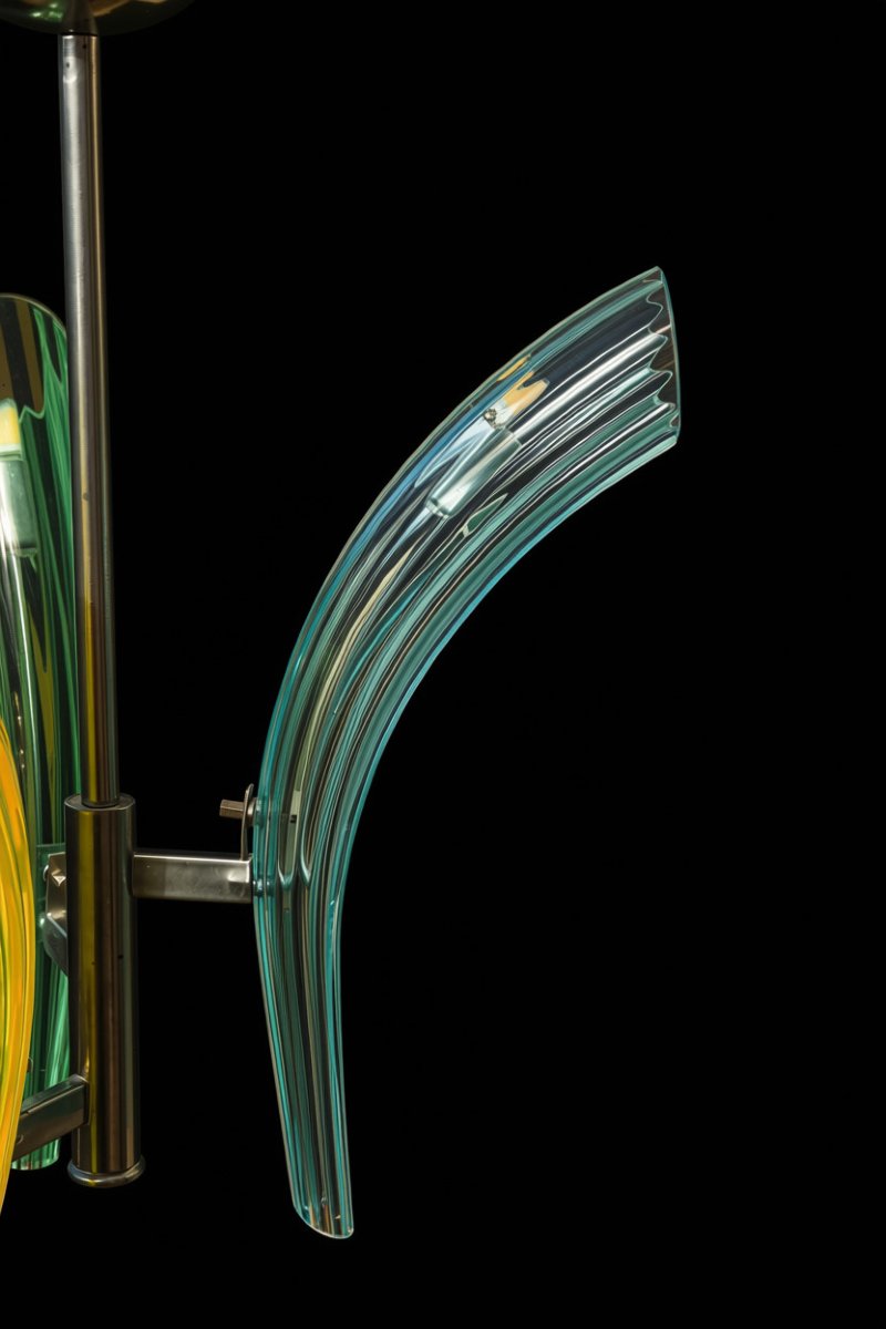 Fireworks Murano Glass Chandelier By Barovier & Toso, 1990-photo-4