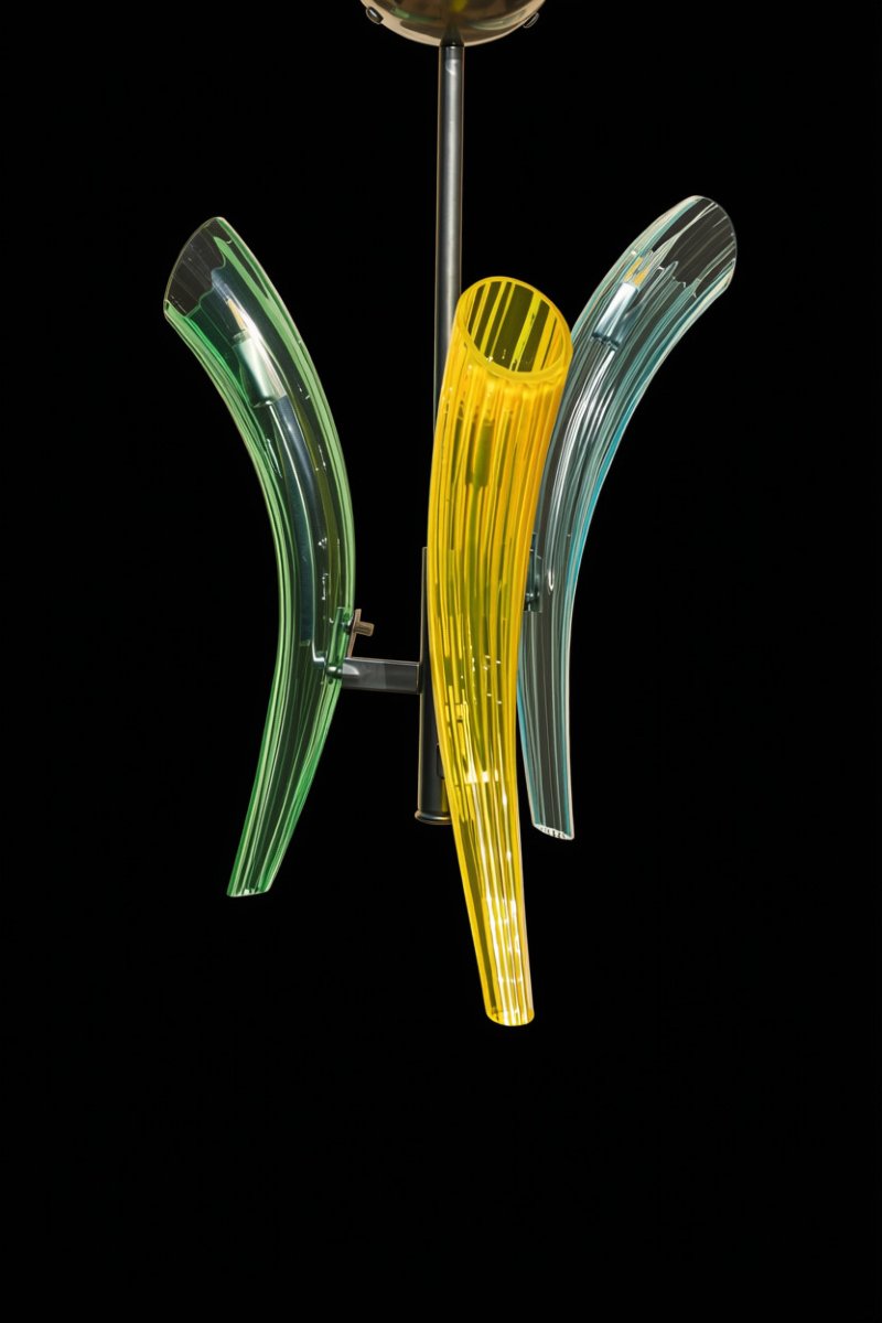 Fireworks Murano Glass Chandelier By Barovier & Toso, 1990