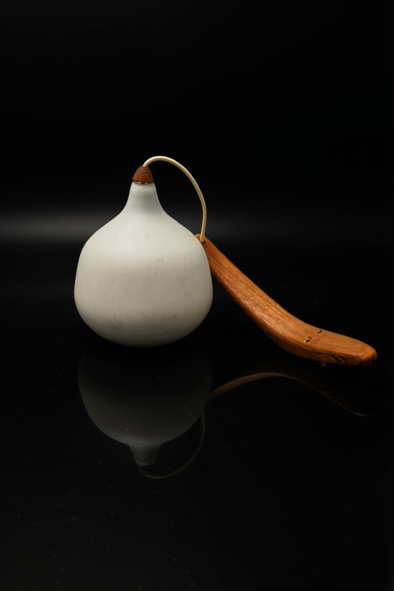 Uno & Osten Kristiansson Designer Teak Wall Sconce For Luxus Scandinavian Design, 1960 (4 Available)-photo-2