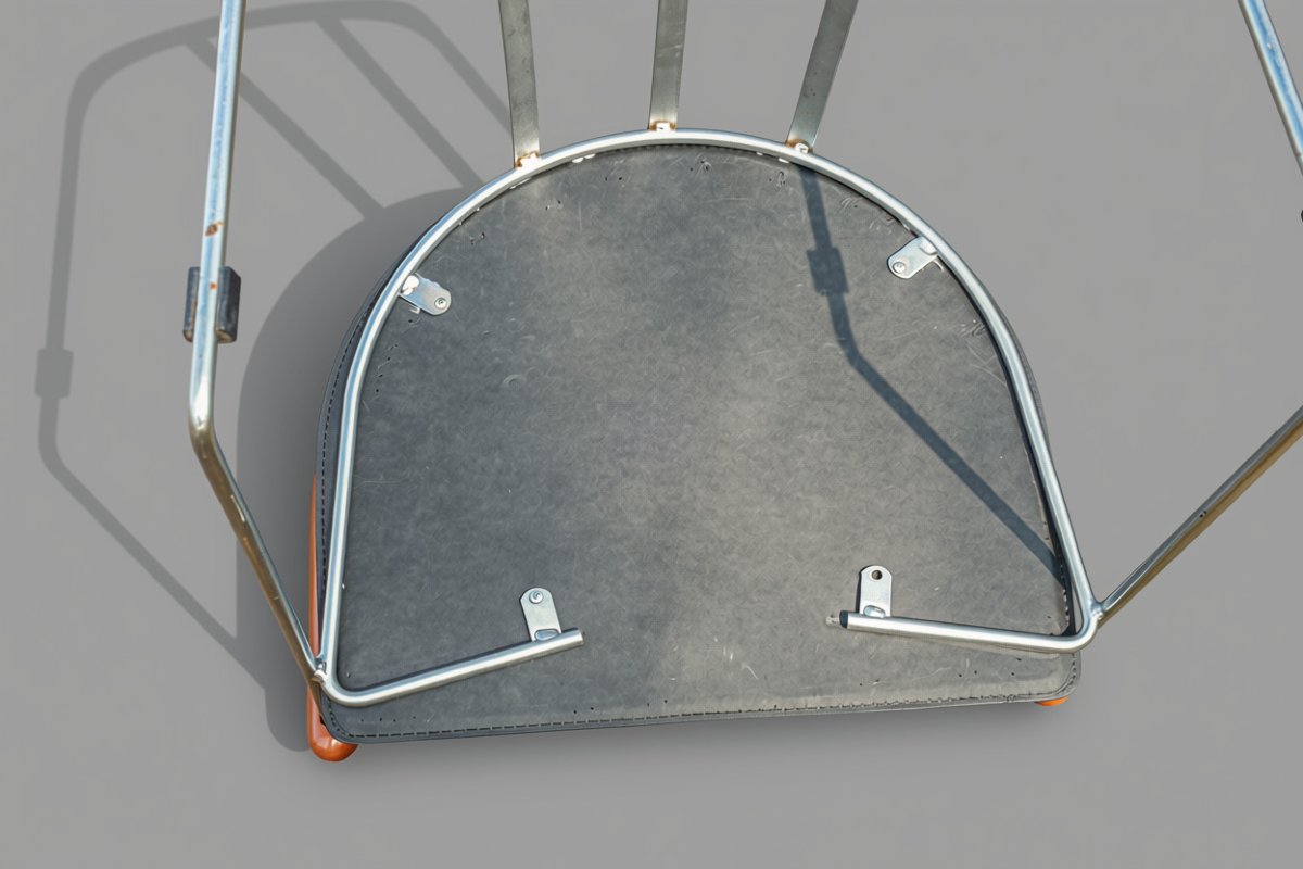 Série de 6 chaises design post moderne vintage 90's italien-photo-3