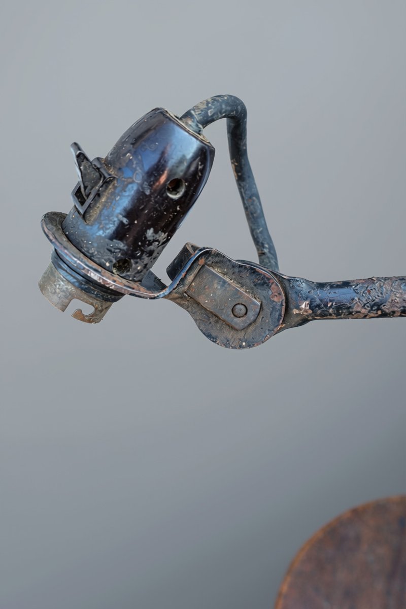 Vintage Gras Adjustable Workshop Lamp, Model 204, Semi-fixed-photo-5