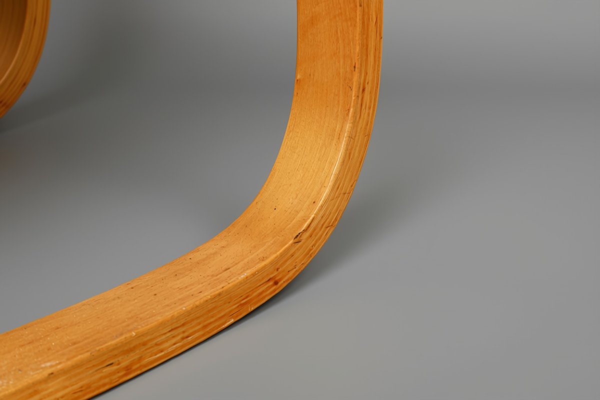 Fauteuil design modèle 402 Alvar Aalto pour Artek vintage scandinave-photo-4