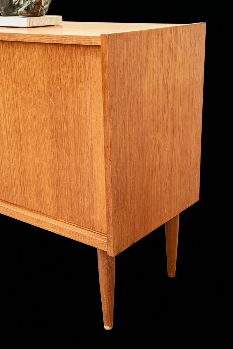 Vintage Teak Sideboard In Scandinavian Design Style-photo-2