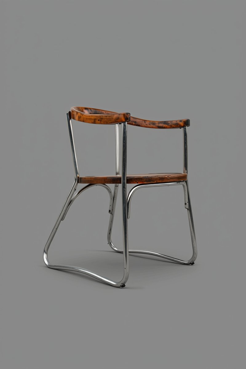 Fauteuil de bureau Baumann des établissements Peugeot Bauhaus Thonet Breuer automobilia-photo-2