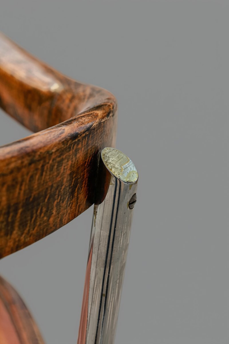 Fauteuil de bureau Baumann des établissements Peugeot Bauhaus Thonet Breuer automobilia-photo-6
