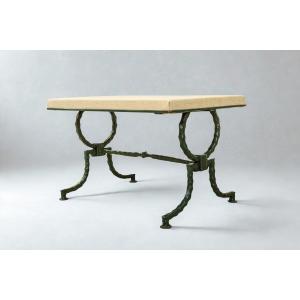 Art Deco Wrought Iron Bench Wrought Ironwork