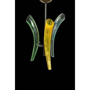 Fireworks Murano Glass Chandelier By Barovier & Toso, 1990