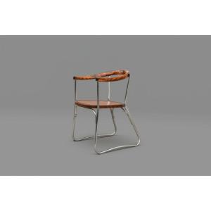Fauteuil de bureau Baumann des établissements Peugeot Bauhaus Thonet Breuer automobilia