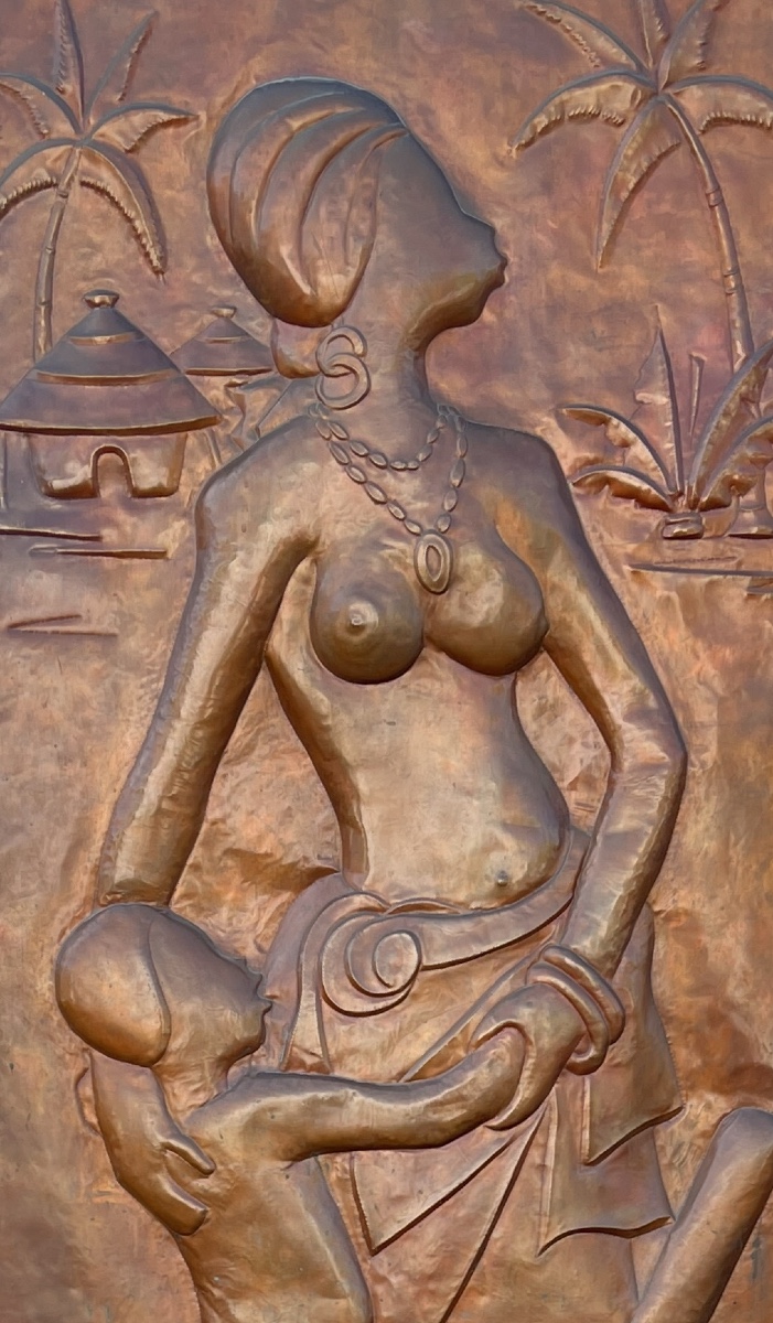 Gabriel Kalumba - (1940-2019)  -Mère et son Enfant 